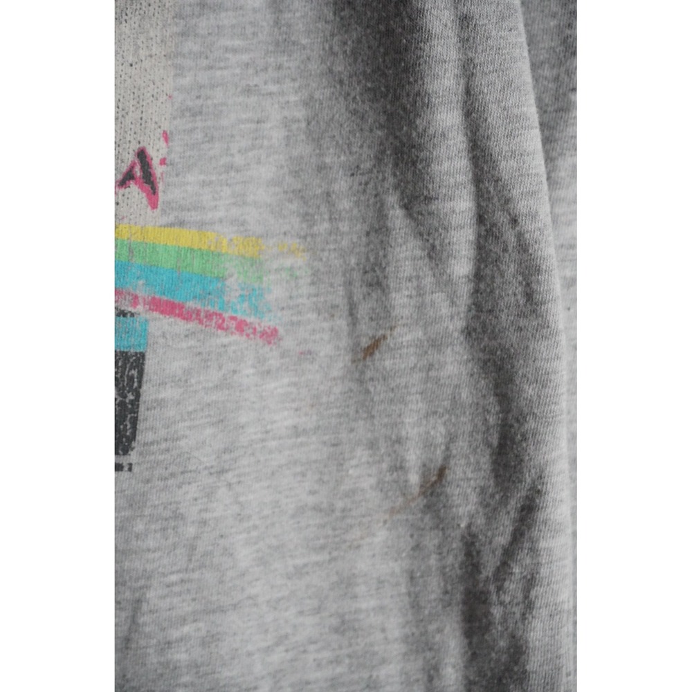 Pink Floyd Long Sleeve Shirt Size M World Tour 1973 Graphic Gray - Picture 3 of 5